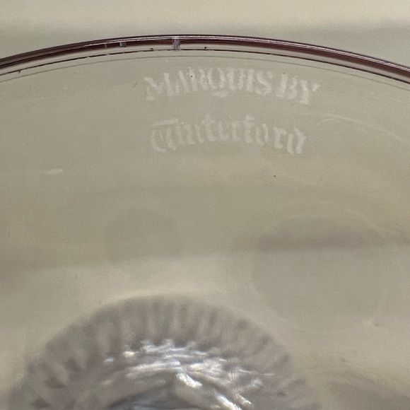 Waterford Marquis Crystal Hanover Platinum Wine Glasses / 4 Red Wine / 6 White - Picture 11 of 14